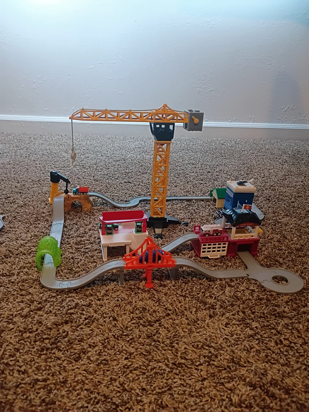 DRIVEN by Battat Build-A-City Playset with 7 Vehicles, Big City